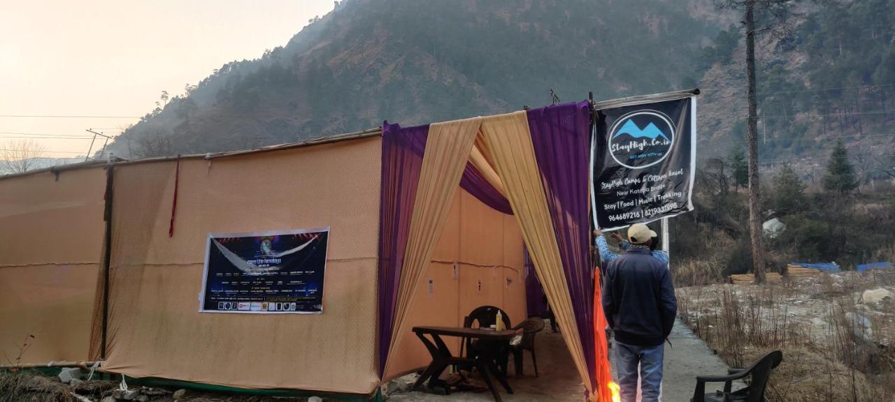 Stayhigh Camps & Cottages Kasol Exteriér fotografie